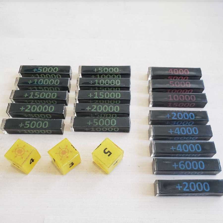 未使用 ヴァンガード パワーカウンター 赤 3セット (6個) ヴァンガード