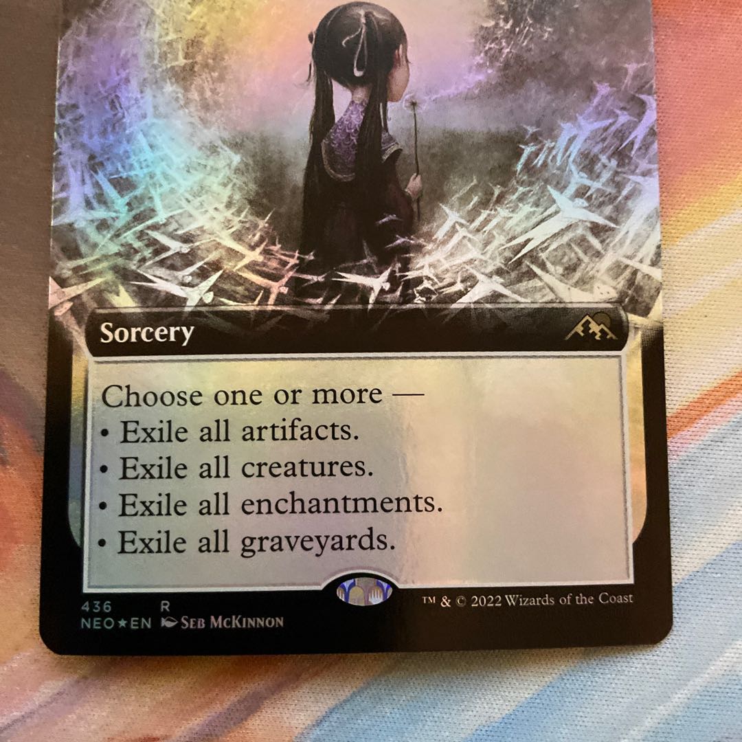 フェアリーの忌み者Faerie Macabre 初版英語FOIL MTG フェアリーの忌み