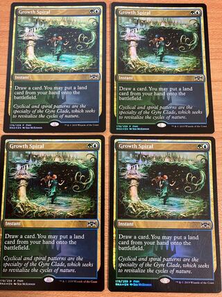 MTG 成長のらせん プロモfoil 4枚セット 成長のらせん」の激安通販 |