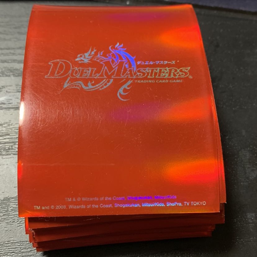 デュエマ 赤スリーブ 絶版 40枚 30枚 (Used) （1497817524）| magi