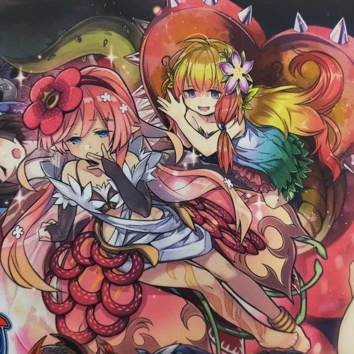 遊戯王 蟲惑魔 スリーブ プレイマット 未開封 フレシア アロメルス