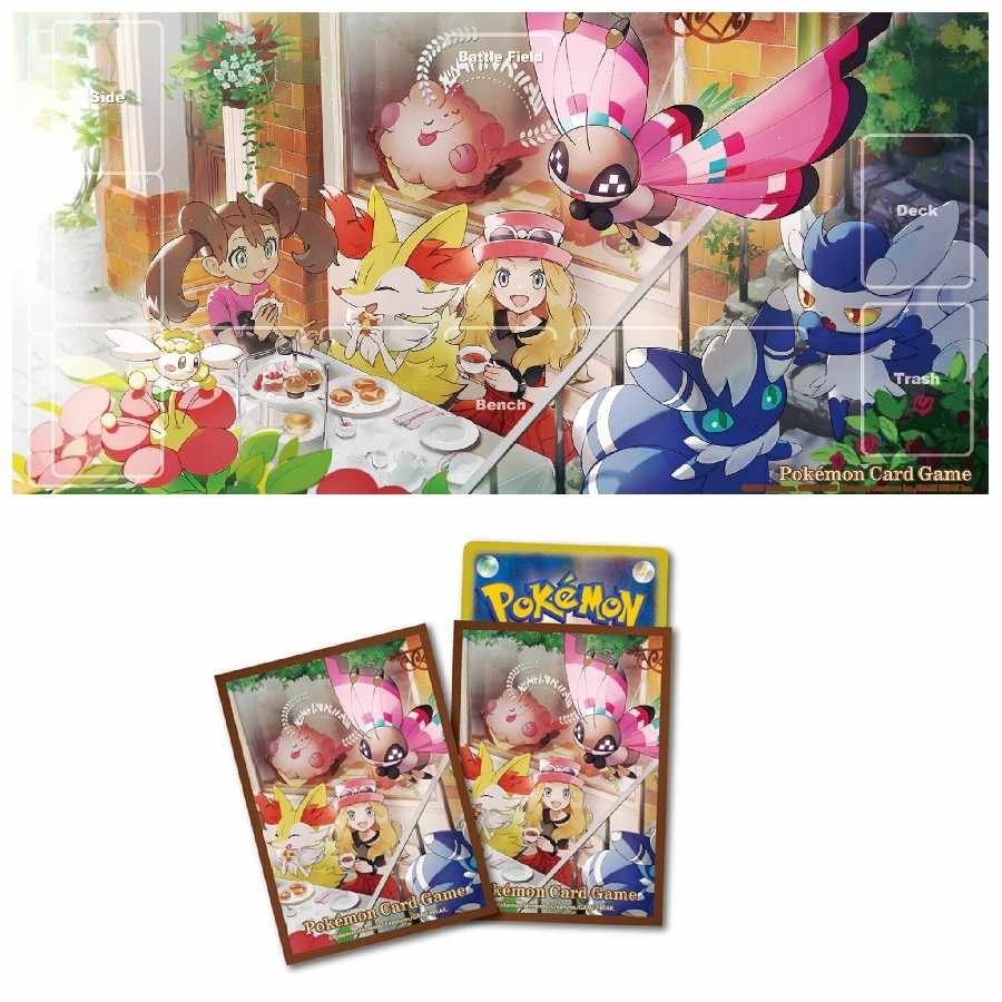 ポケモンカードゲーム デッキシールド ラバープレイマット セレナ の