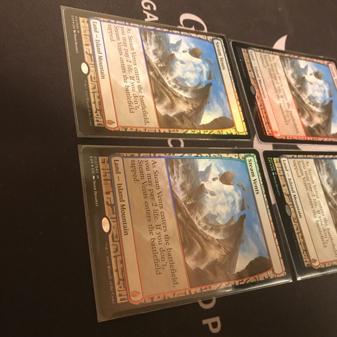 mtg 蒸気孔 foil 4枚セット 【公式通販】