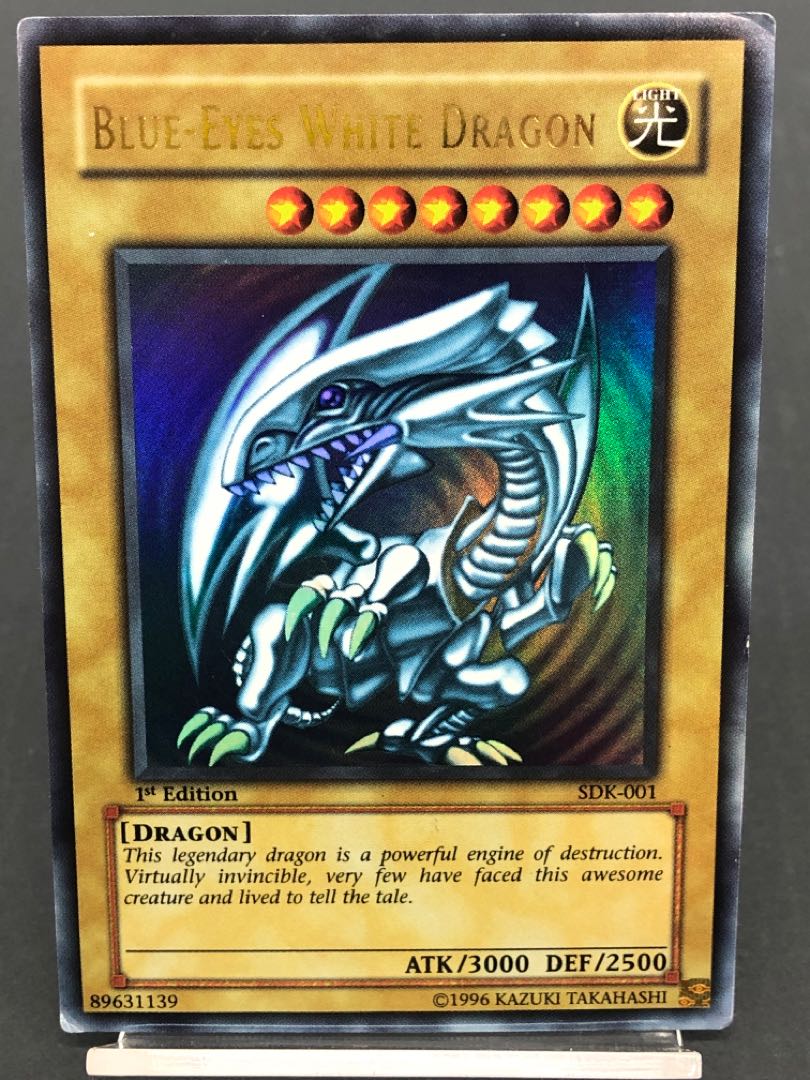 PSA9】青眼の白龍 バンダイ版 遊戯王青眼の白龍バンダイ版PSA9