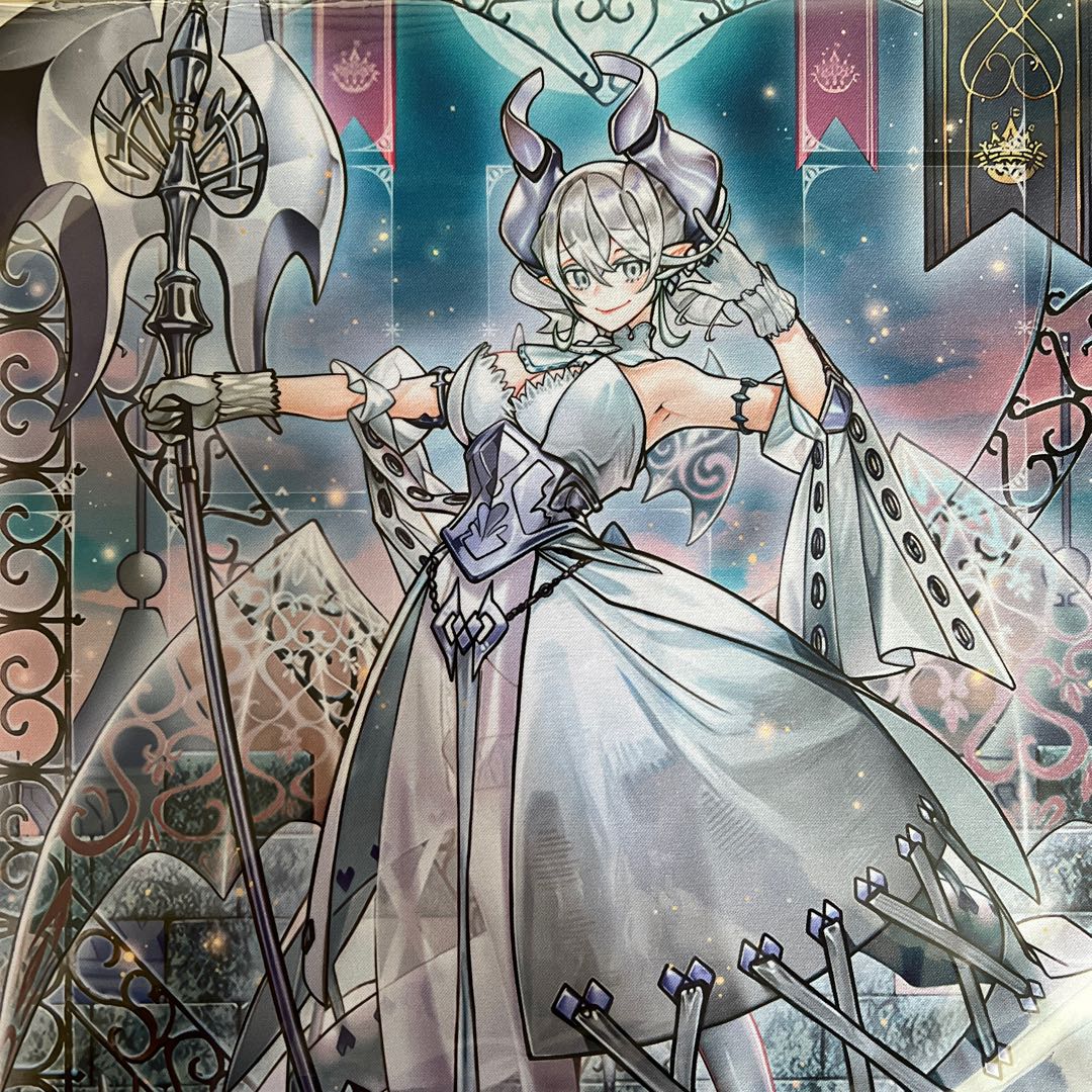 遊戯王 デュエルフィールド 白銀の城のラビュリンス プレイマット