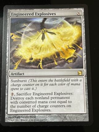 仕組まれた爆薬 マスターピース mps 部分光沢 foil MTG EX](部分光沢