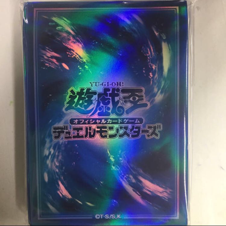 遊戯王□水属性□特製カードプロテクター□六属性セット□スリーブ青