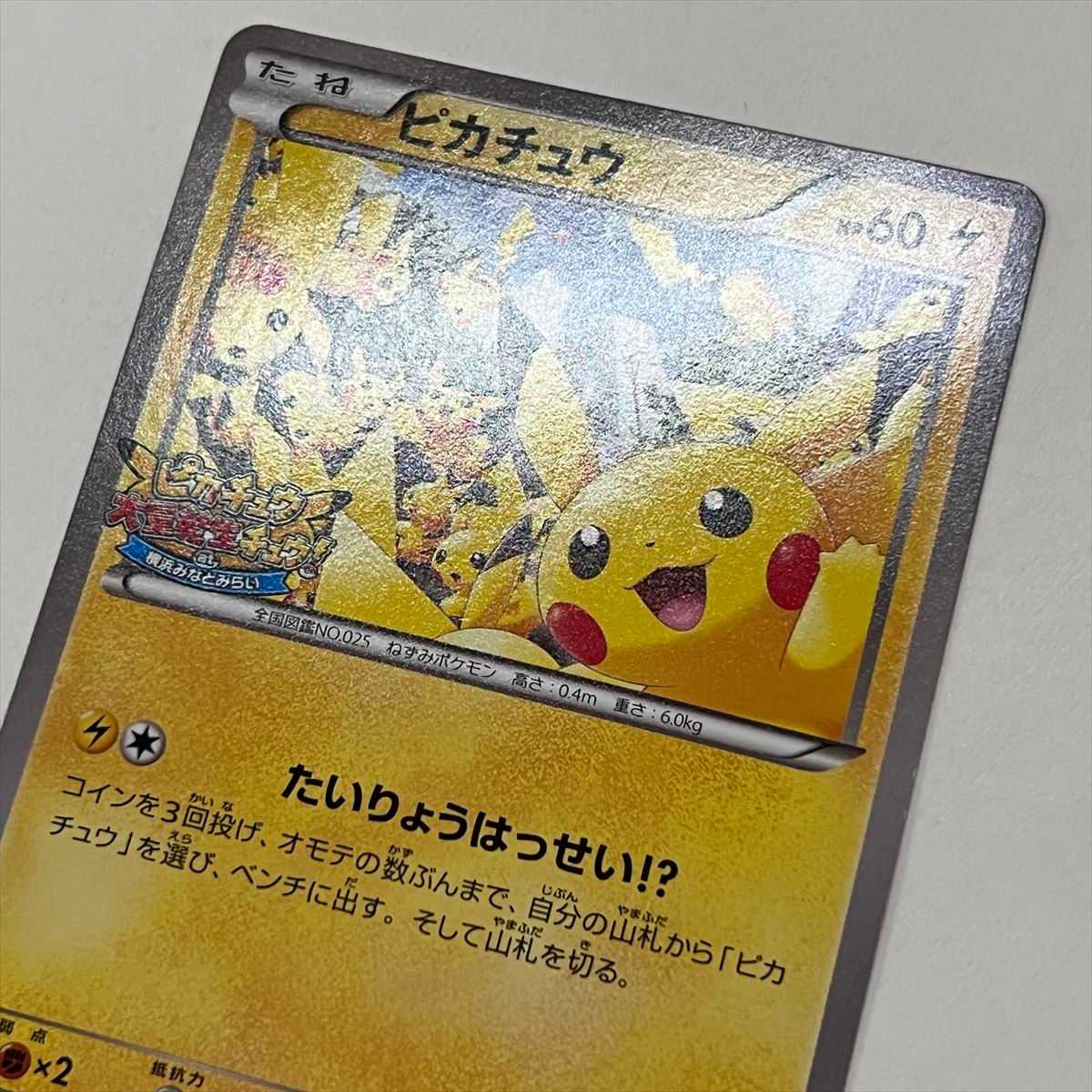 ピカチュウ プロモ 14枚 ＋ ピチュー プロモ×4枚 未開封セット