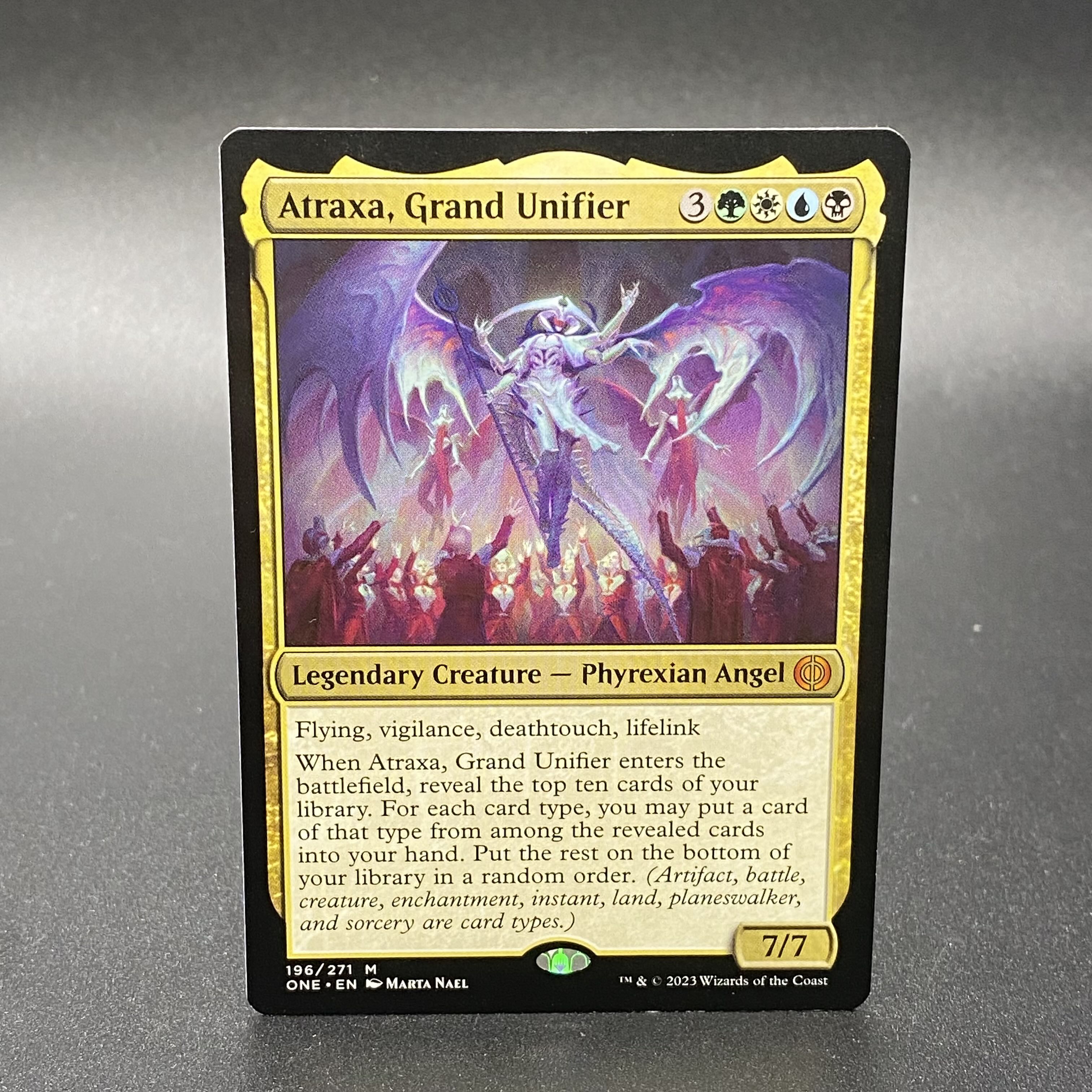 偉大なる統一者、アトラクサ/Atraxa, Grand Unifier 4枚 偉大なる統一