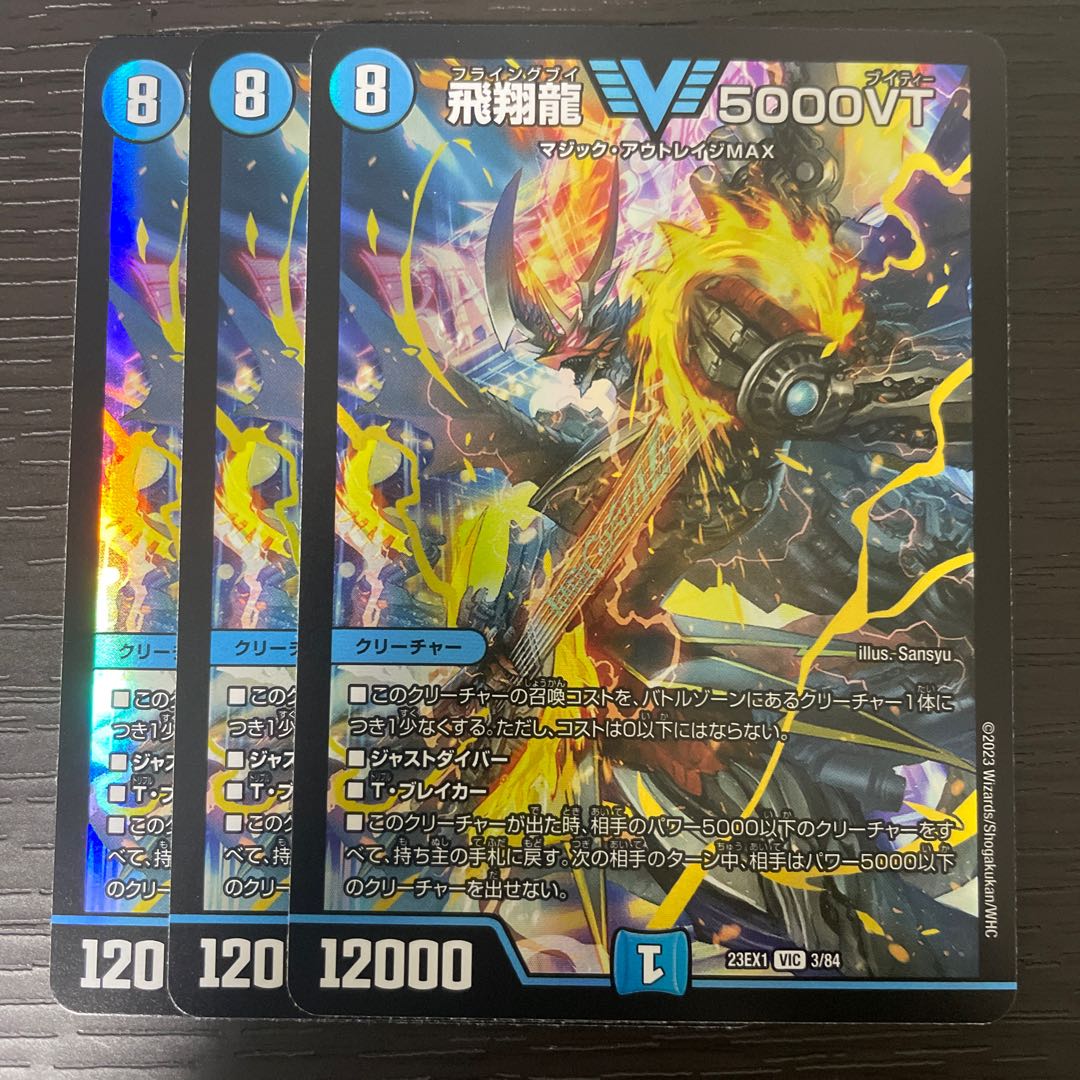 飛翔龍5000VT3枚 飛翔龍 5000VT 3枚 飛翔龍 5000VT [DM23EX1 3/84