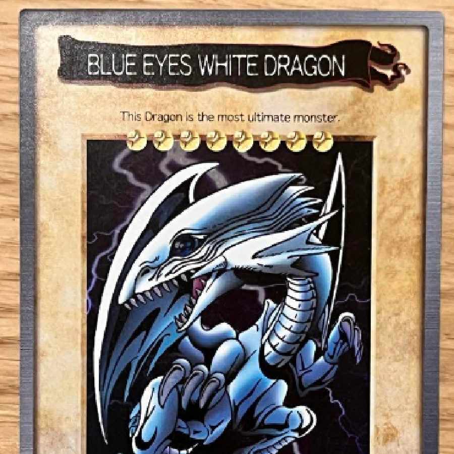 遊戯王 ブルーアイズホワイトドラゴン 青眼の白龍 英語表記 バンダイ 1