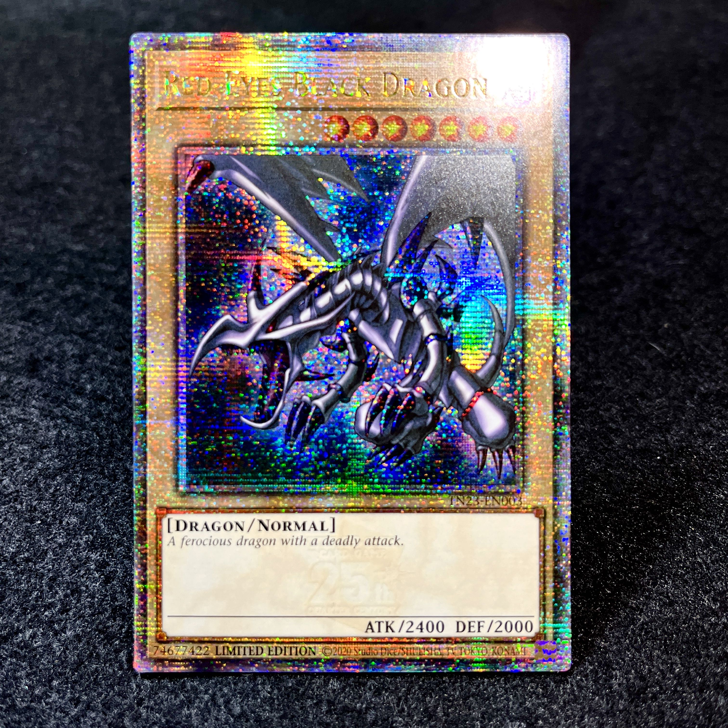 遊戯王 レッドアイズ・ブラックドラゴン 親知らず レリーフ PSA 10 美