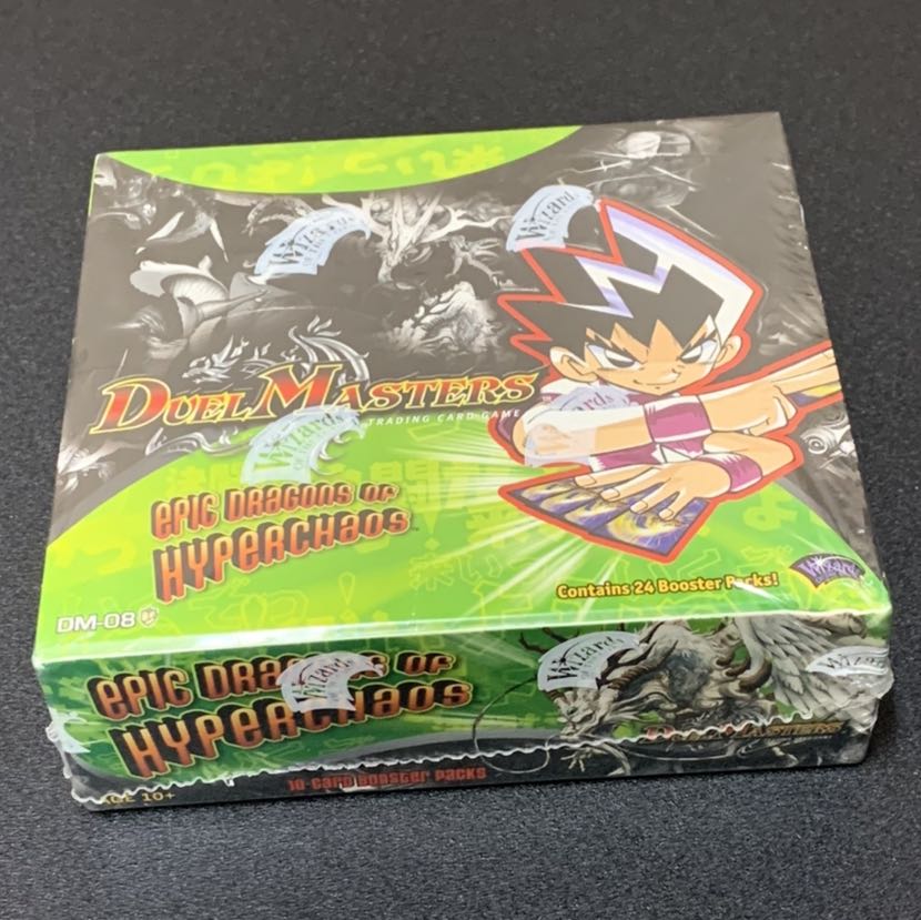 デュエマ DM-08 未開封box 英語版 24パック入り 正規品 デュエル