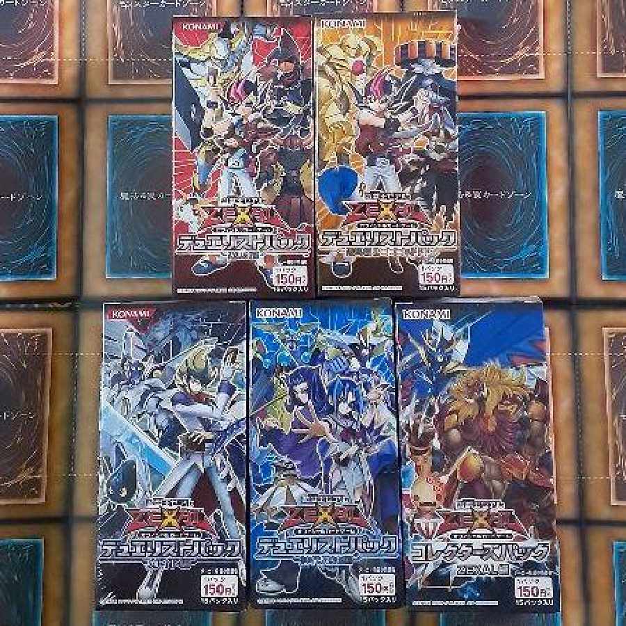 遊戯王】5D's ゼアル ZEXAL アークファイブ 未開封パック 30種類