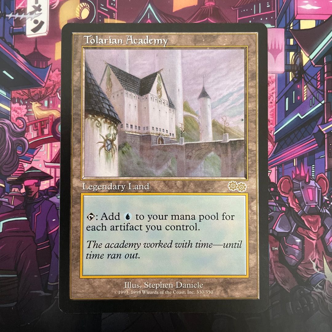 トレイリアのアカデミー/Tolarian Academy 1枚 英語 MTG トレイリアの