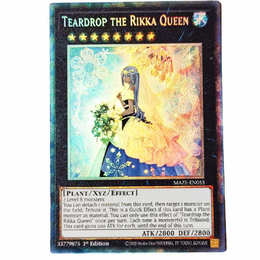 遊戯王 六花聖ティアドロップ 泰亜版 psa10 25th クオシク 遊戯王 六花