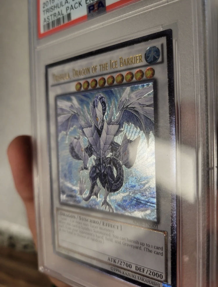 遊戯王 トリシューラ 北米版 レリーフ PSA9 遊戯王 トリシューラ 北米