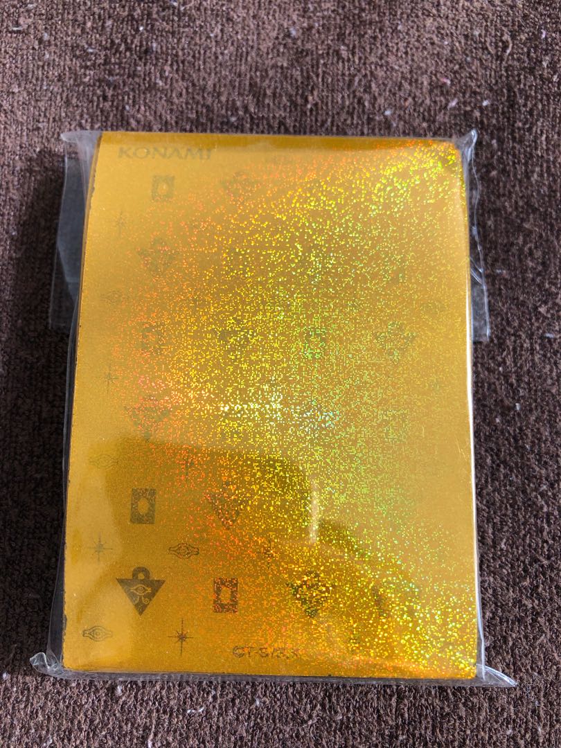 遊戯王 アカデミアスリーブ 金ロゴ 遊戯王GX デュエル・アカデミア 金