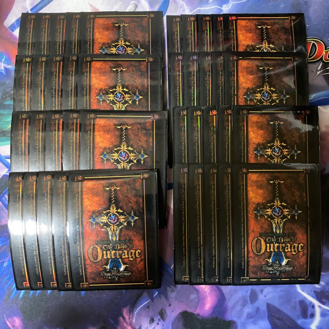デュエルマスターズ公式スリーブ アウトレイジの書の通販 休止中です
