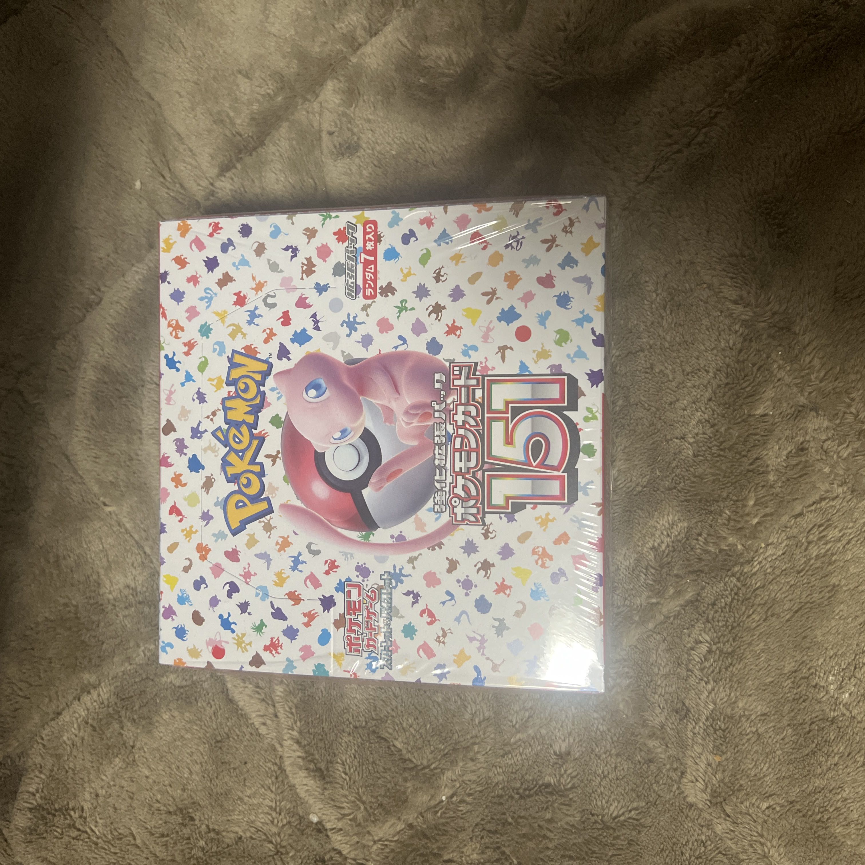 シュリンク付き】ポケモンカード 151 1box