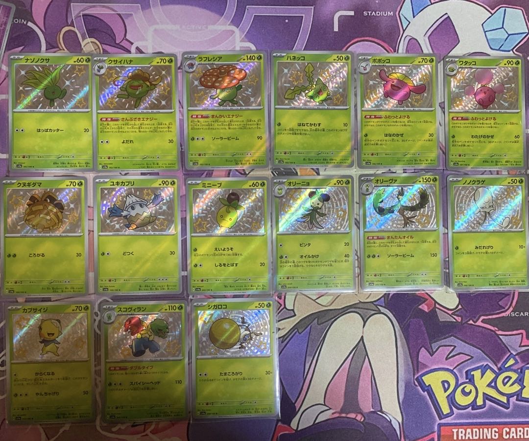 シャイニートレジャー 色違い sレア 74枚クワッス S 224/190タギングル