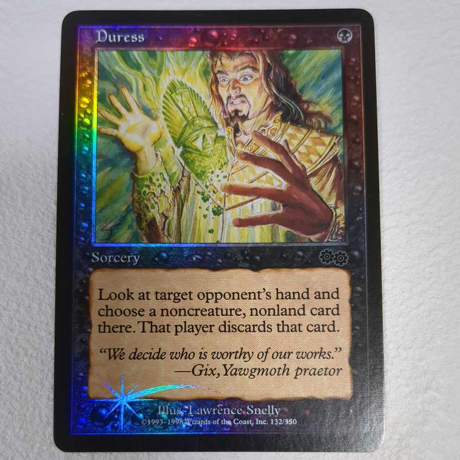 USG promo] Foil Duress [English]. 1枚 (Used) （1069304436）| magi