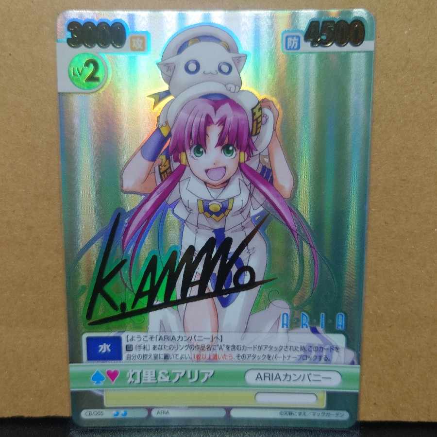 ヴィクトリースパーク 最安値 灯里＆アリア sp サイン ARIA 【公式通販】