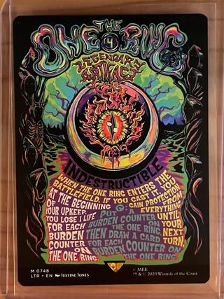 MTG 一つの指輪 英語版 LTR版 1枚 MTG 一つの指輪 英語1枚 EX+](フル