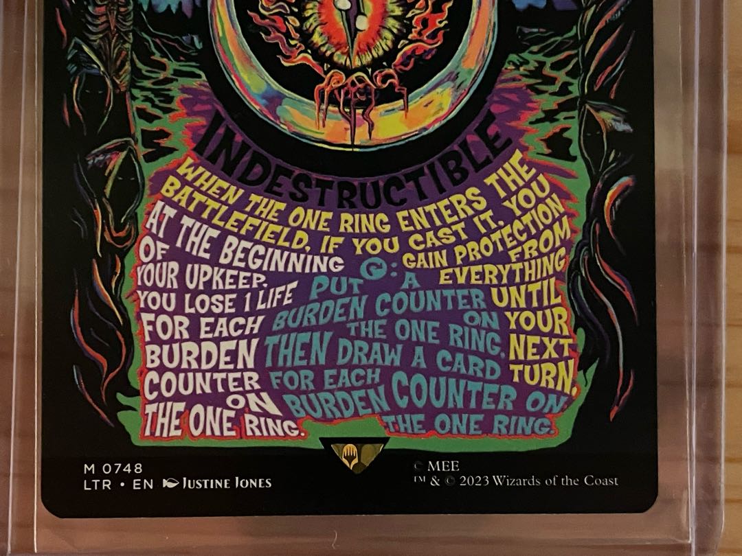 The One Ring MTG 一つの指輪 拡張 指輪物語 英語版 The One Ring MTG
