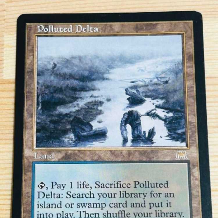 MTG 汚染された三角州 英語版 二枚セット 汚染された三角州2枚英語