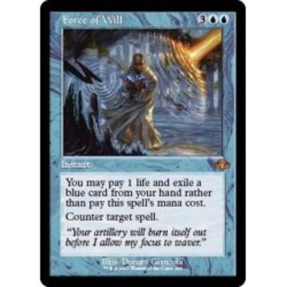 意志の力 英語 MTG 【Foil】《意志の力/Force of Will》[EMA] 英語