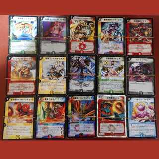 値下げしました デュエマクラシック05旧枠統一 デッキ8種セット 引退品