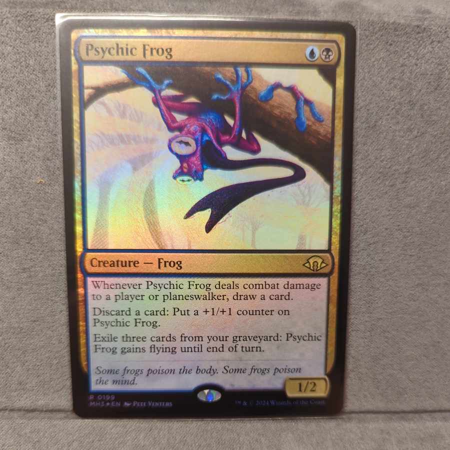 MTG 超能力蛙 ドイツ語 4枚 MTG 超能力蛙 ドイツ語 4枚 MTG】超能力蛙