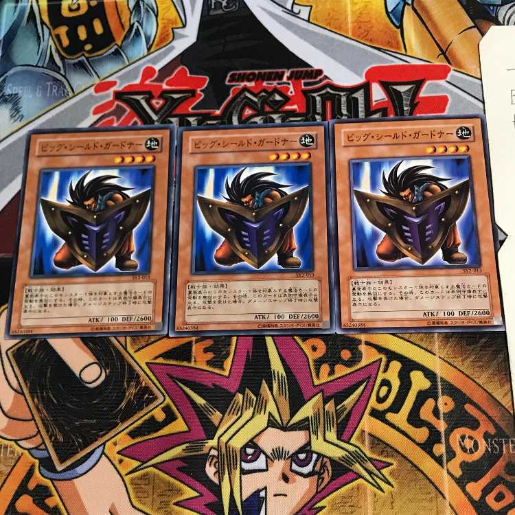 ビッグ・シールド・ガードナー SY2 1 ノーマル 3枚セット てら 3枚の