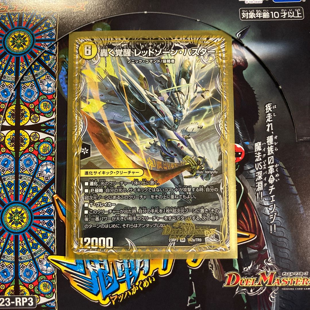 轟く覚醒 レッドゾーン・バスター｜蒼き覚醒 ドギラゴンX(銀トレジャー