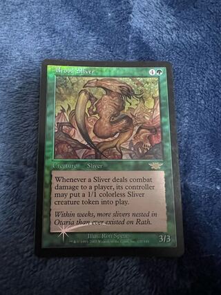 スリヴァーの巣 foil 英語版 signed スリヴァーの巣 foil 英語版