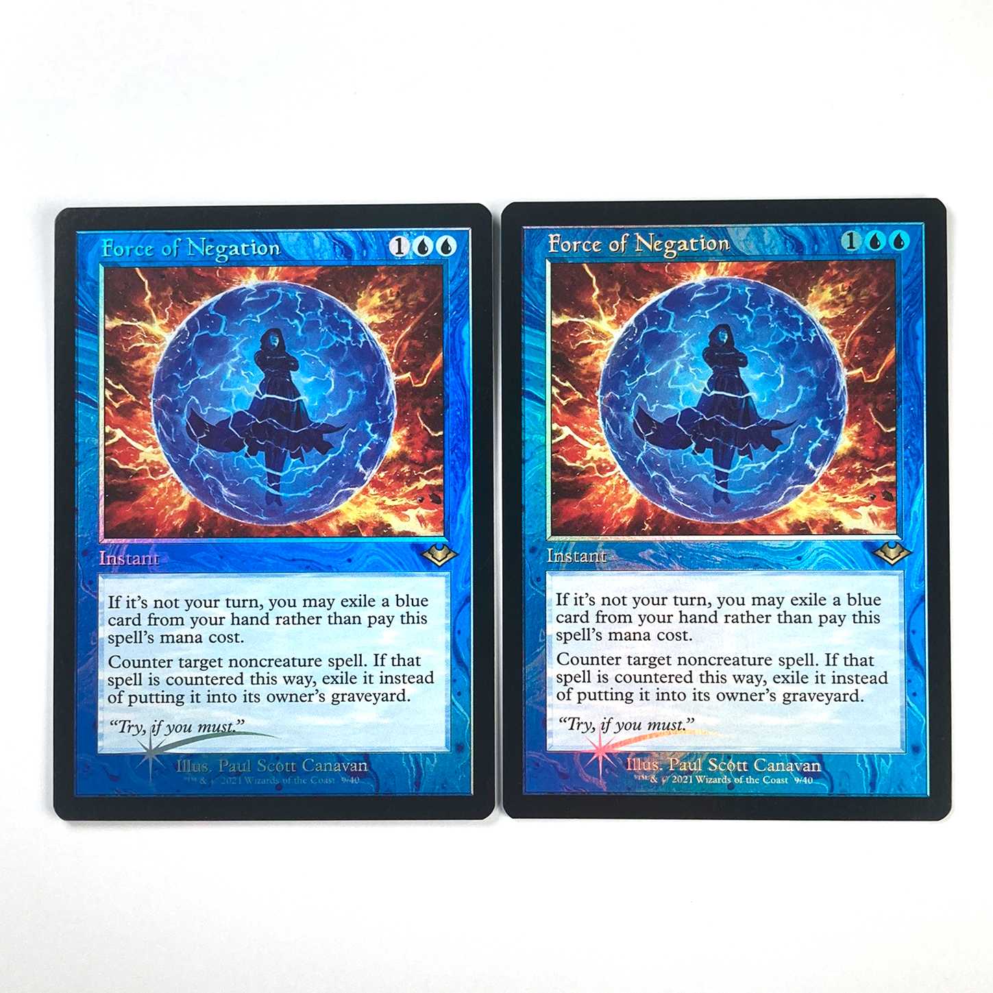 MTG 虹色の終焉 ロシア語foil 旧枠 4枚セット MTG 虹色