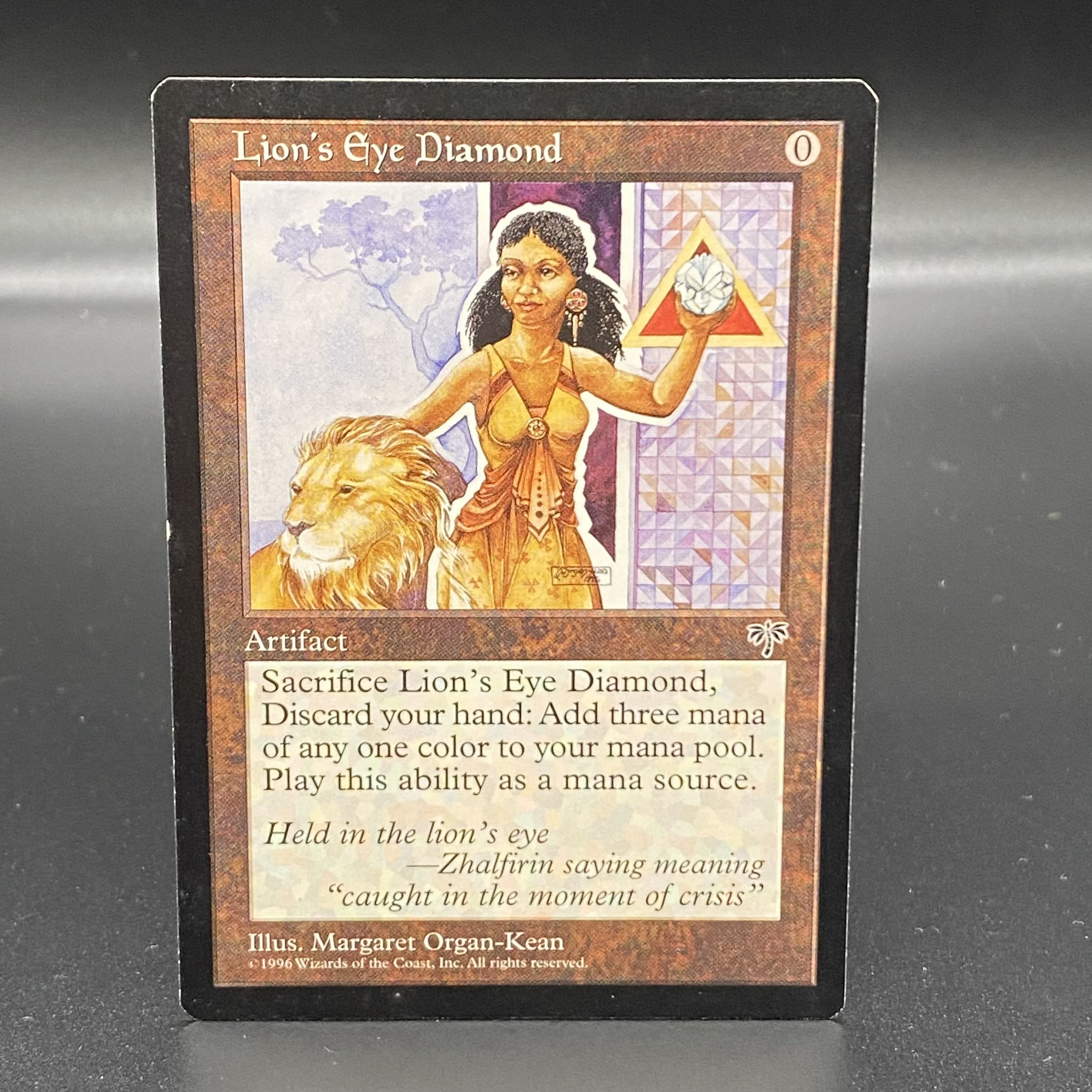 MTG Lion's Eye Diamond ライオンの瞳のダイアモンド英語 mtg ライオン
