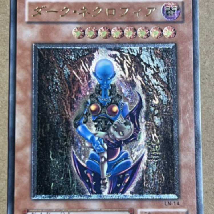 ダークネクロフィア レリーフ アルティメットレア 遊戯王 ダーク