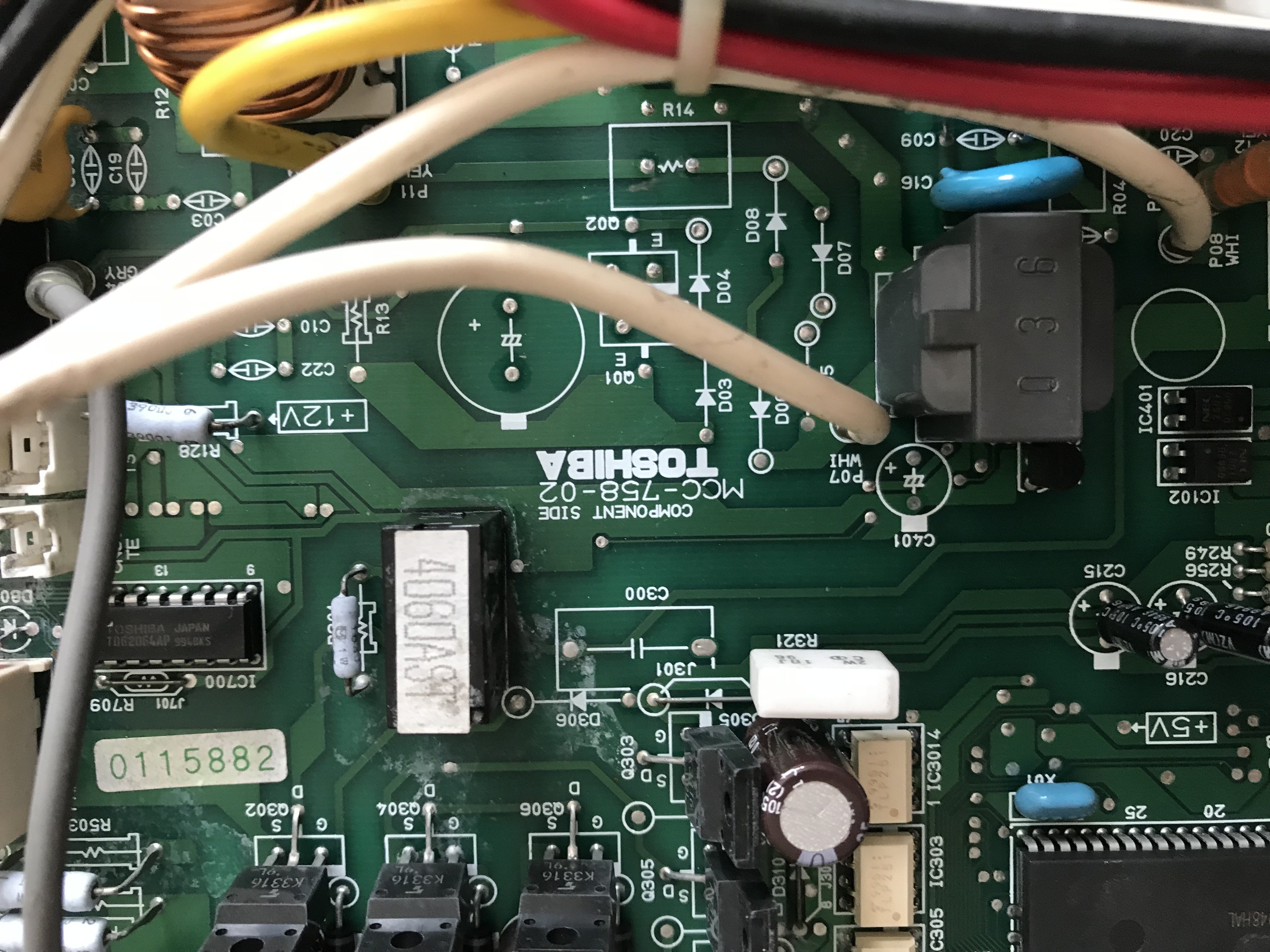 4316 V 354 東芝 業務エアコン 基板 4316 V 354 東芝 業務エアコン