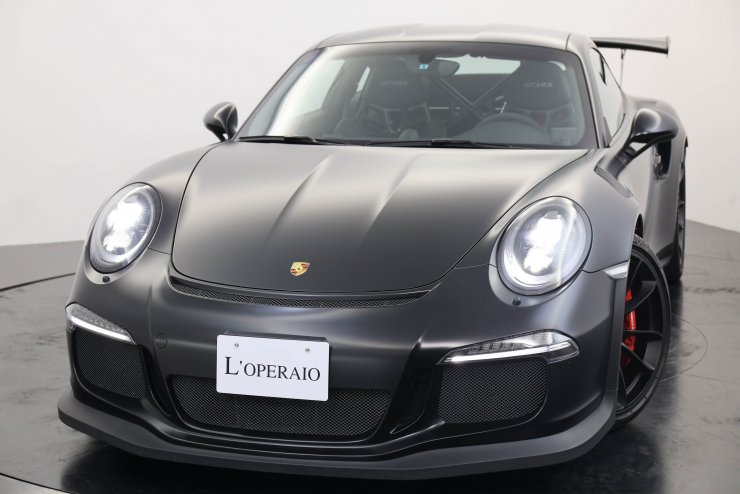 ポルシェ 911(Type991) GT3 RS PDK マットブラックラッピング