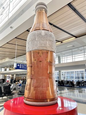 Coca-Cola ディスプレイ 円形 赤 直径50cm Coca Cola（コカコーラ