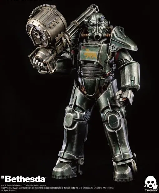 Threezero Fallout T-45 NCR Salvaged Power Armor 1:6 Scale Figure