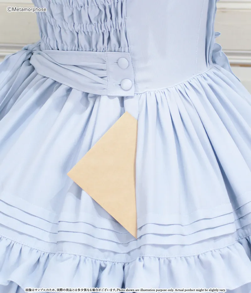 Plus Size] Pintuck Tiered JSK | Metamorphose temps de fille