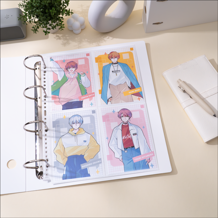 irelu（イレール）バインダーリフィル 4ポケット（両面） ポストカード