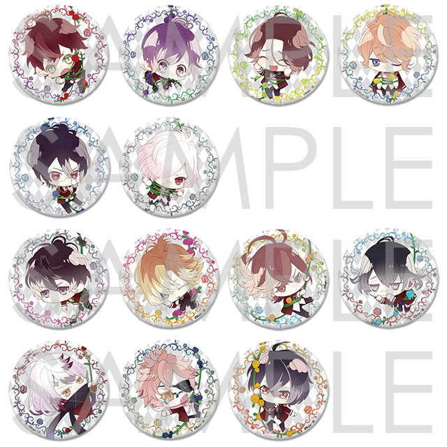 DIABOLIK LOVERS 逆巻スバル リトルヴァンパイア 缶バッジ ホロ