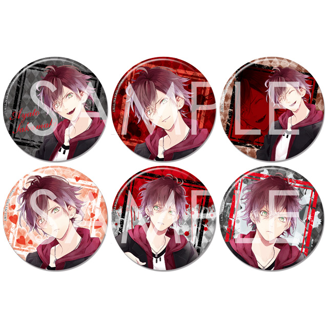 DIABOLIK LOVERS ディアラバ 逆巻 アヤト wol 缶バッジ 4点 DIABOLIK