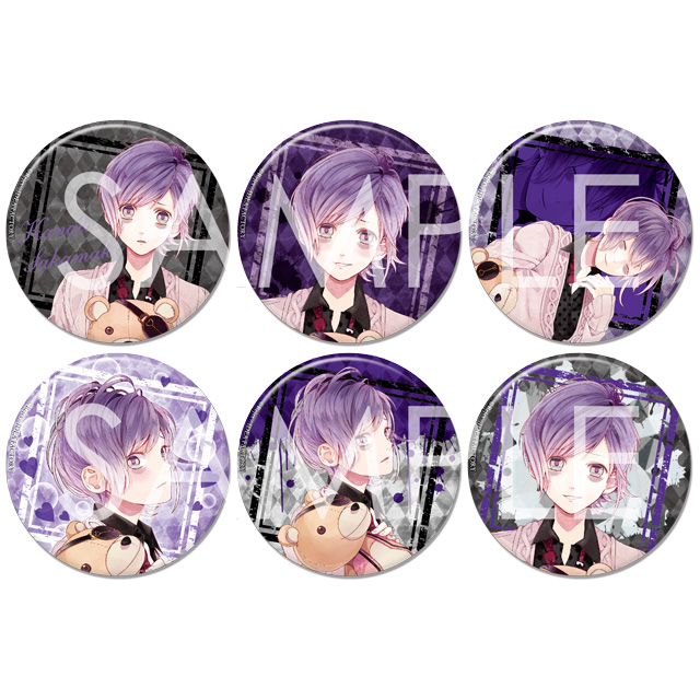 DIABOLIK LOVERS ディアラバ 万魔殿 逆巻カナト ホロ 缶バッジ