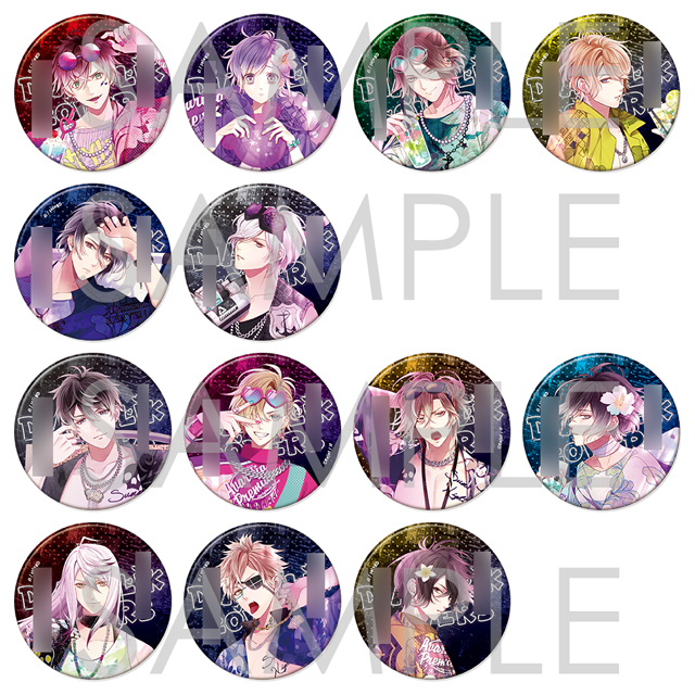 DIABOLIK LOVERS ディアラバ カナト 添い寝 缶バッジ 9点