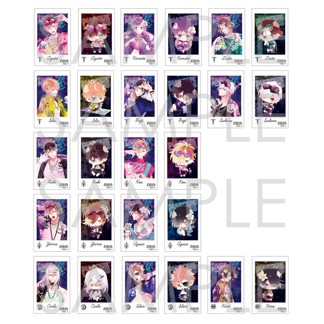 DIABOLIK LOVERSディアラバ 逆巻カナト クリアブロマイド4枚セット